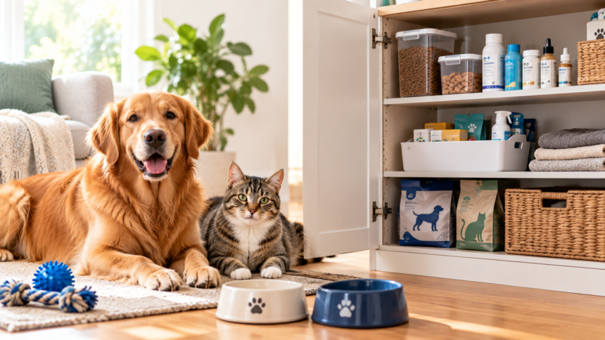 Storing pet health