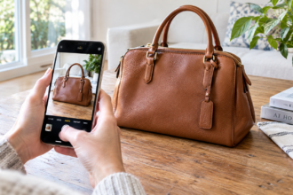 Photographing secondhand items