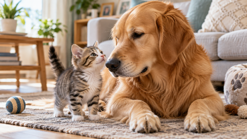 kitten to dog